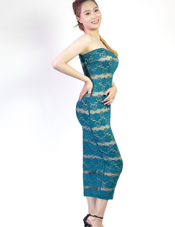 Váy cúp ngực dáng dài